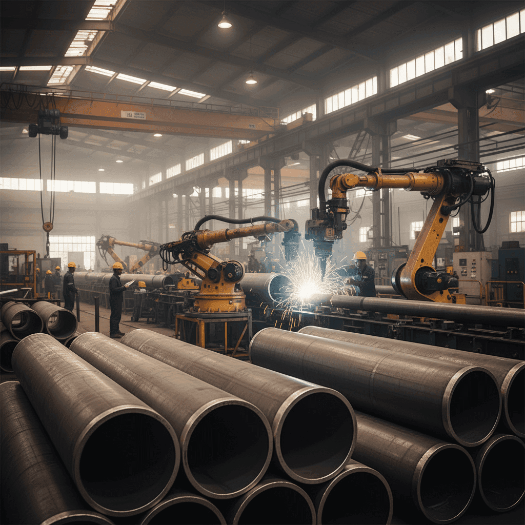 Industrial Pipe Manufacturing